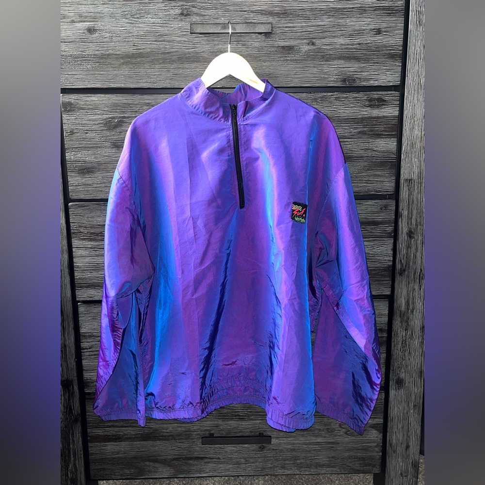 ‼️ Vibtage Surf Style Wind Jacket 🏄‍♂️🏝️ - Size XL